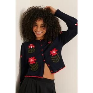Free People Nonna Knit Cardigan, NWT, Size XS